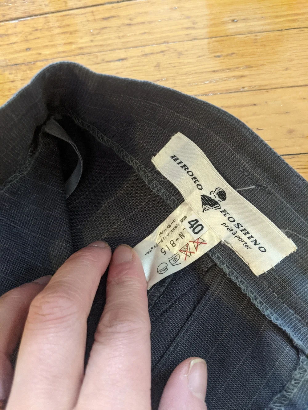 Japanese Vintage Designer Barrel Trousers - Picture 7 of 10